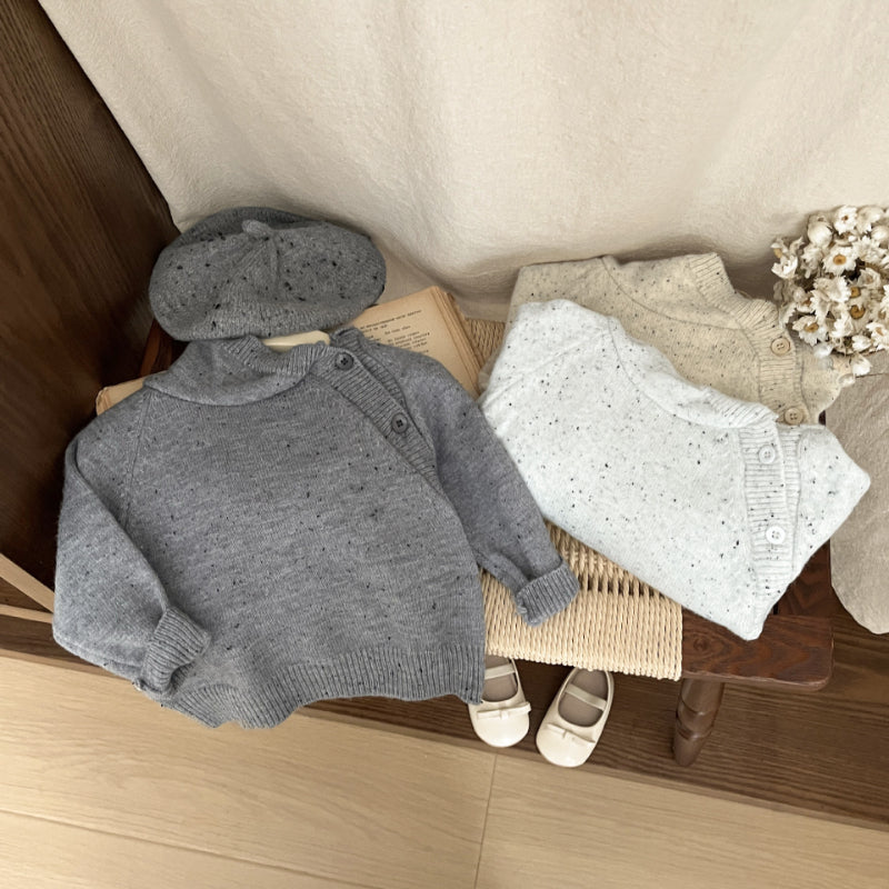 【BABY&KID】くま耳付きニットセーターSK102013