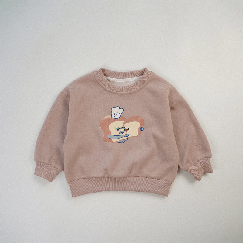 【BABY&KID】トーストプリントスウェットSK101550
