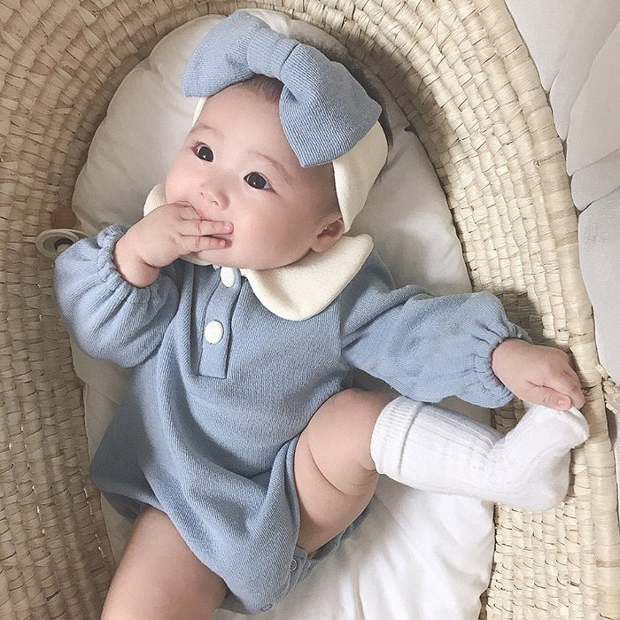 【BABY】韓国風 レトロプリンセスロンパースSK020902