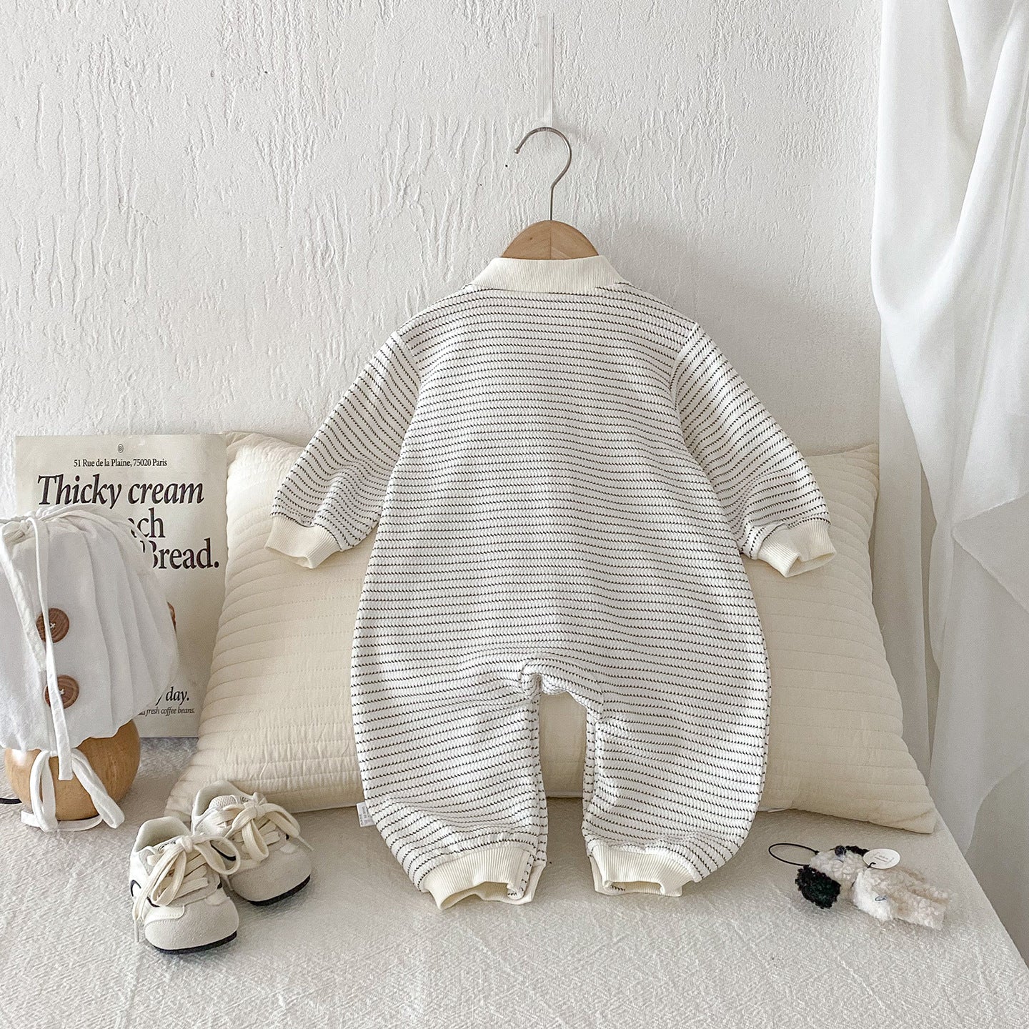 【BABY】キャラクターボーダーカバーオールSK100430