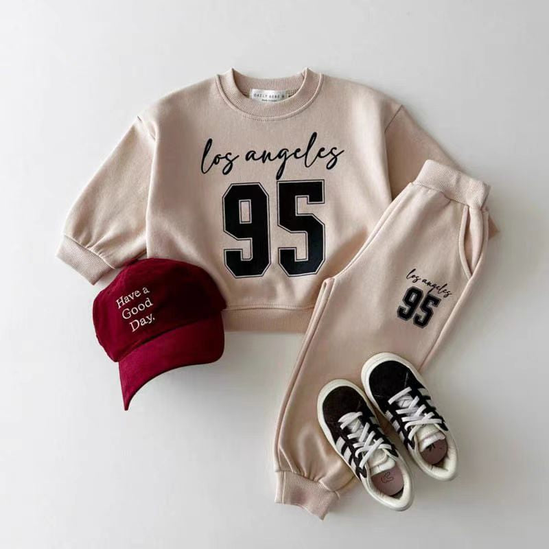 【BABY&KID】ナンバーロゴスウェットセットアップSK102636