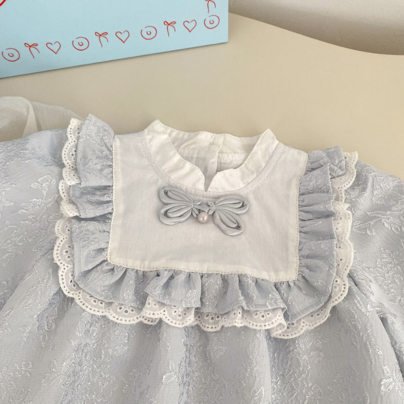 【BABY】レースロンパースSK092812