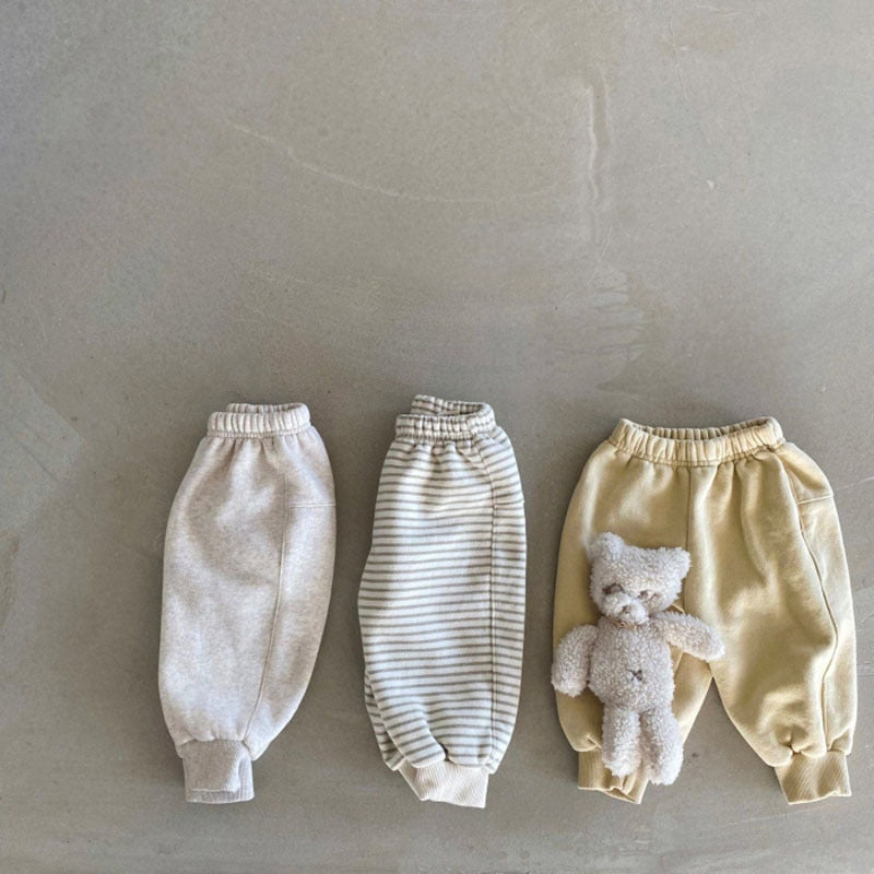 【BABY】暖かいベーシックパンツSK022103