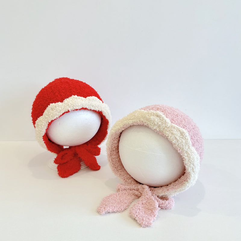 【HAT】波型ひも付き防寒帽子SK101609