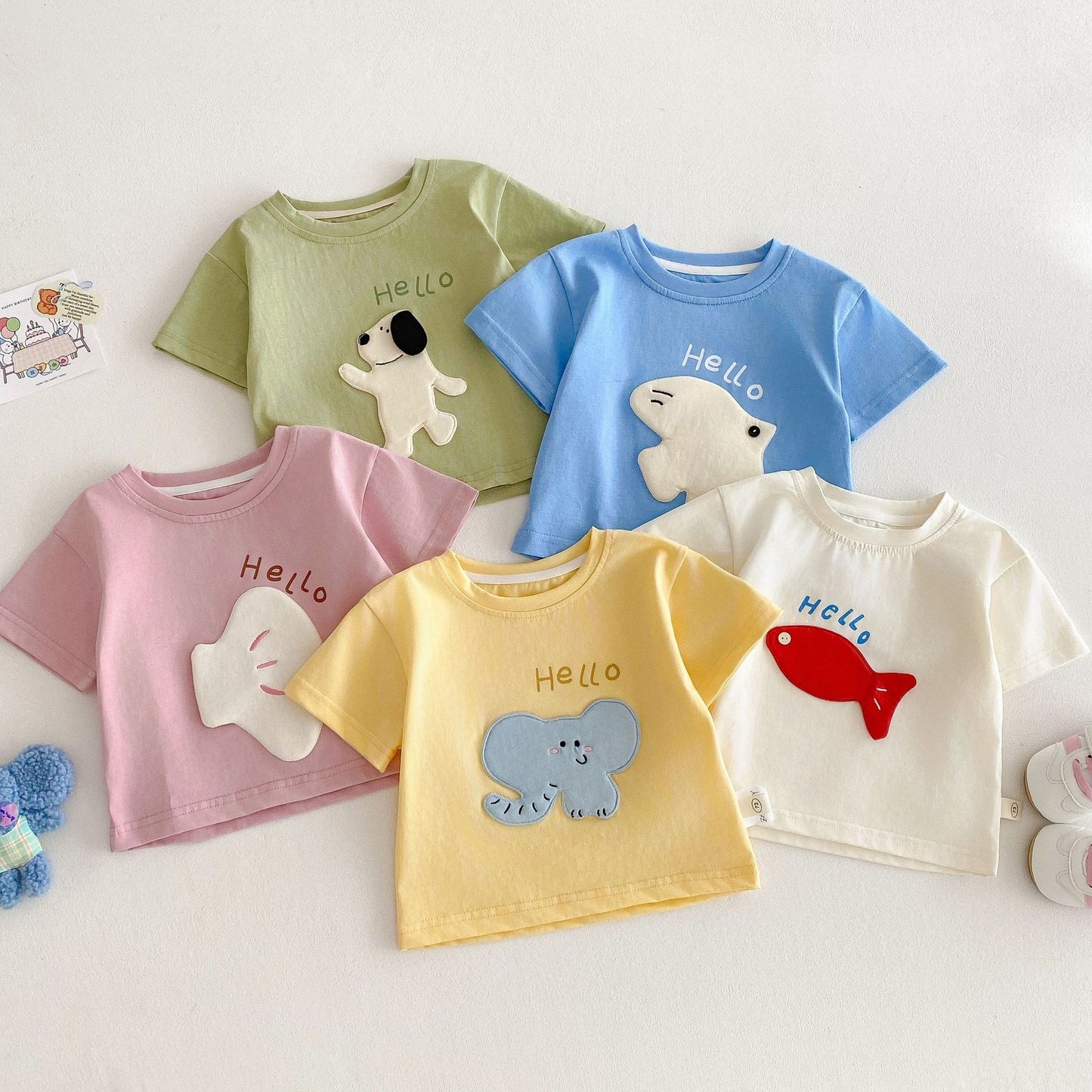【BABY&KID】夏新作  可愛い半袖シャツSK061811