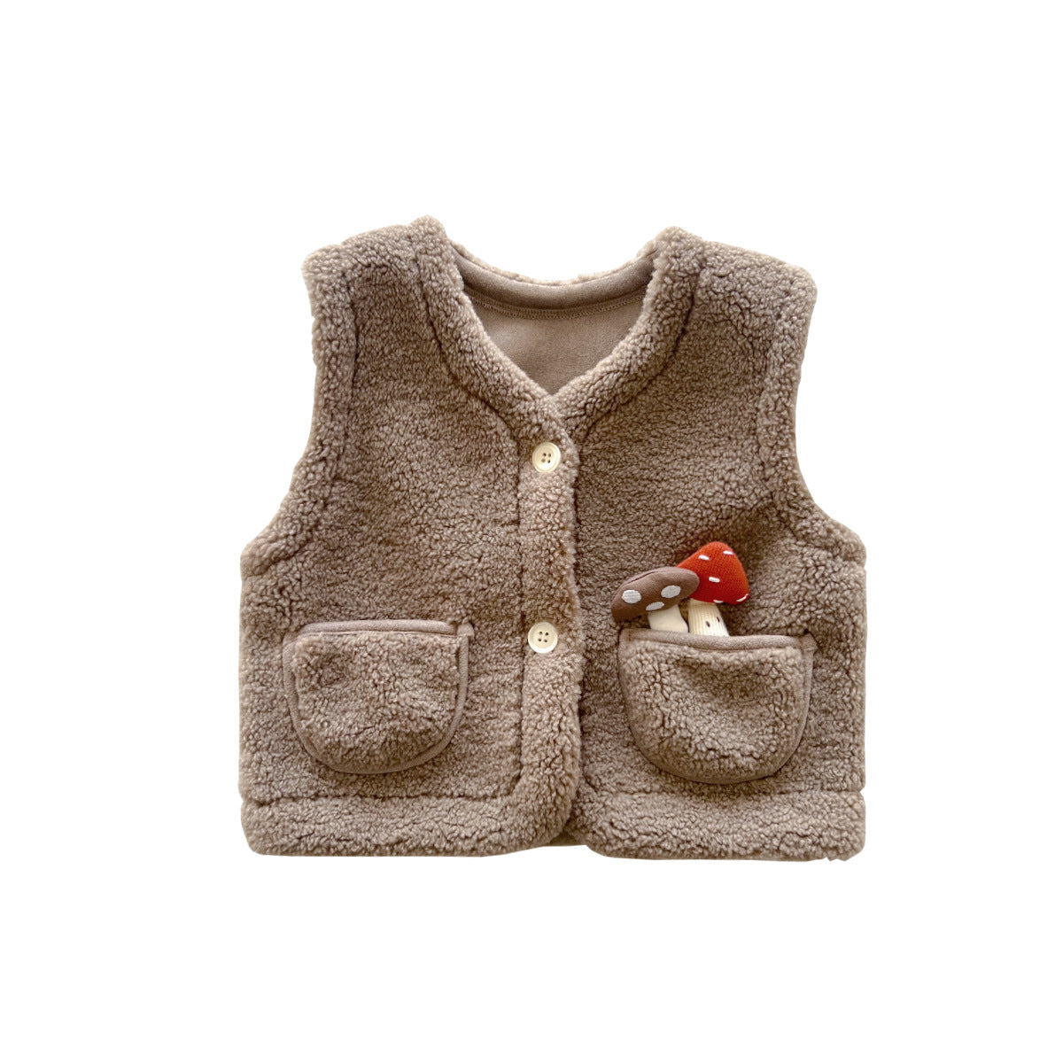 【BABY&KID】冬新作ベルベットアウターベストワイドレッグパンツスーツSK11310