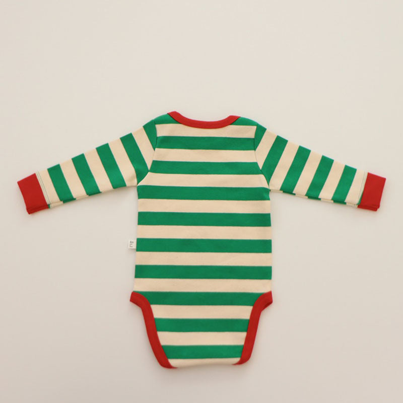 【BABY】ボーダーロンパースorTシャツ&レギンスSK101542
