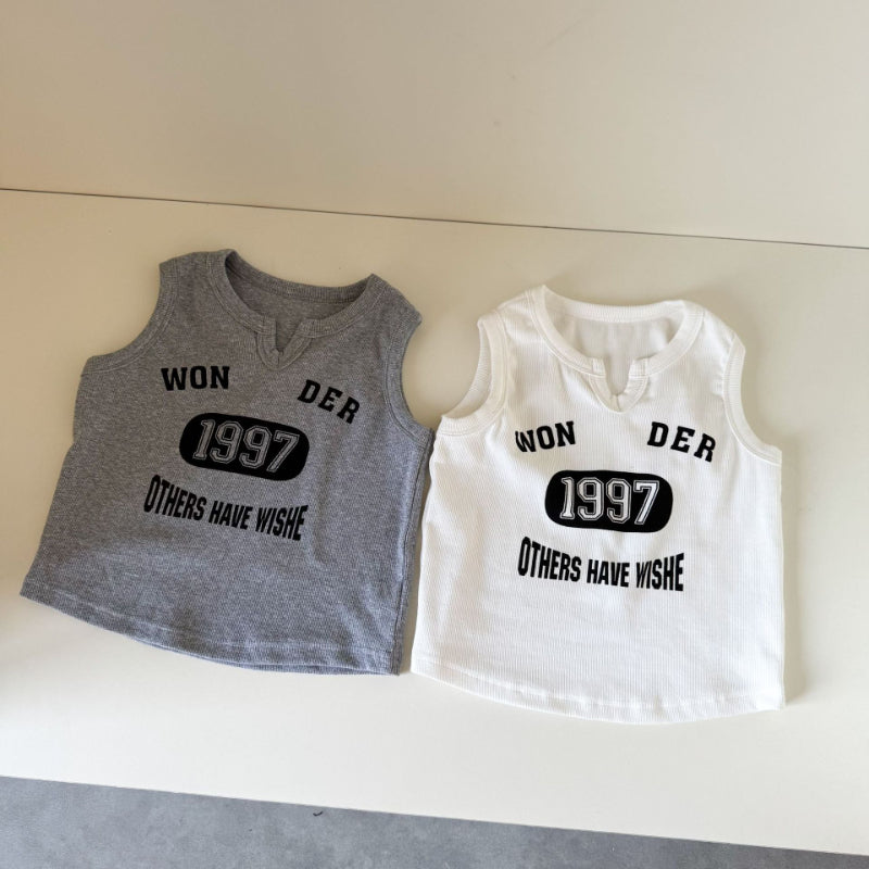 【BABY&KID】夏新作 ストレッチリブタンクトップSK063029