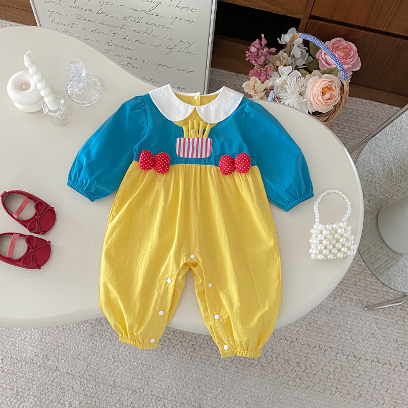 【BABY】かわいいポテト柄カバーオールSK092304
