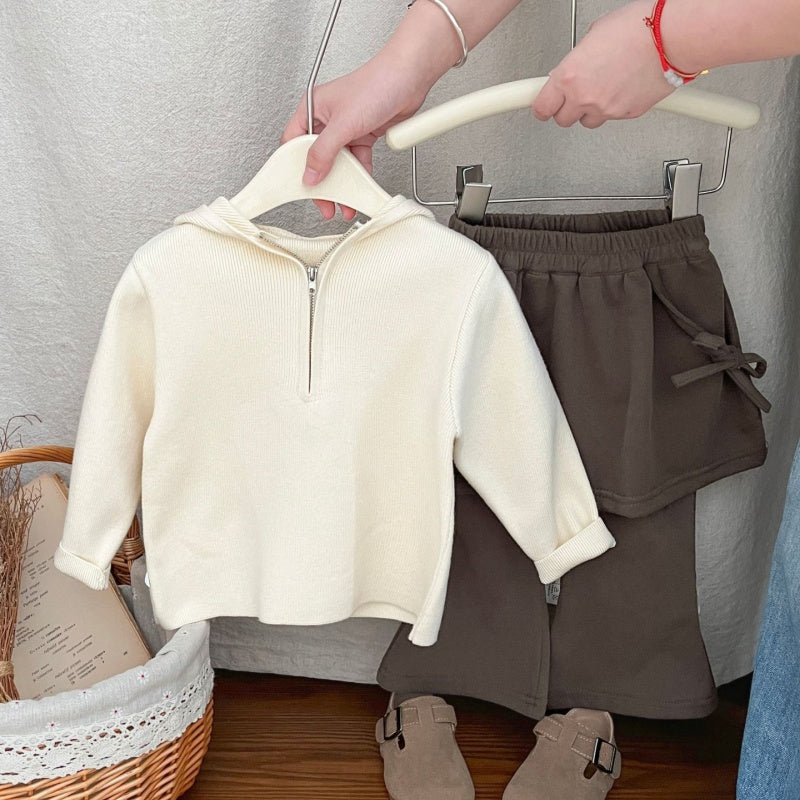 【BABY&KID】フェイクレイヤードベルパンツSK102332