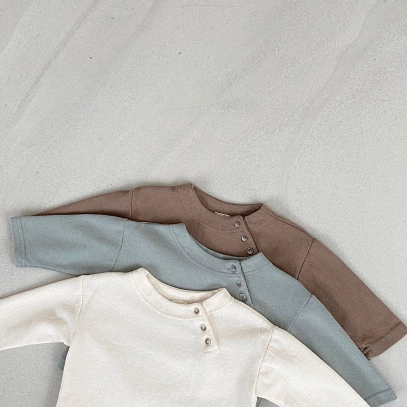 【BABY&KID】無地シンプルトップスSK012807
