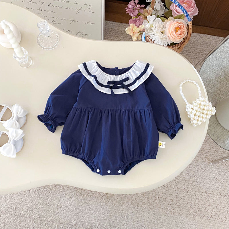 【BABY】セーラー襟ロンパースSK092513