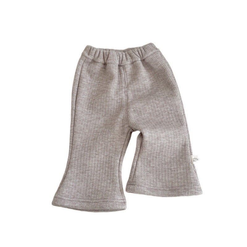 【BABY&KID】暖かい裏起毛ルーズパンツSK012908