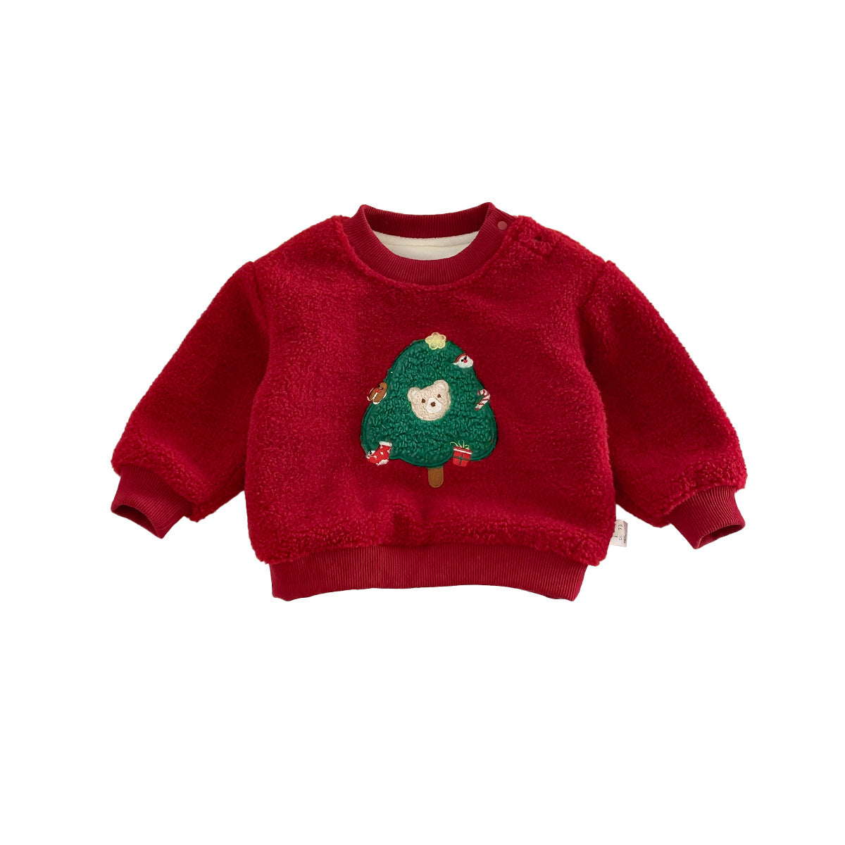 【BABY&KID】もこもこクマ柄暖かいセーター&ボトムスSK012914