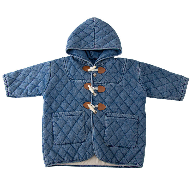 【BABY&KID】デニム暖かいジャケットSK012802