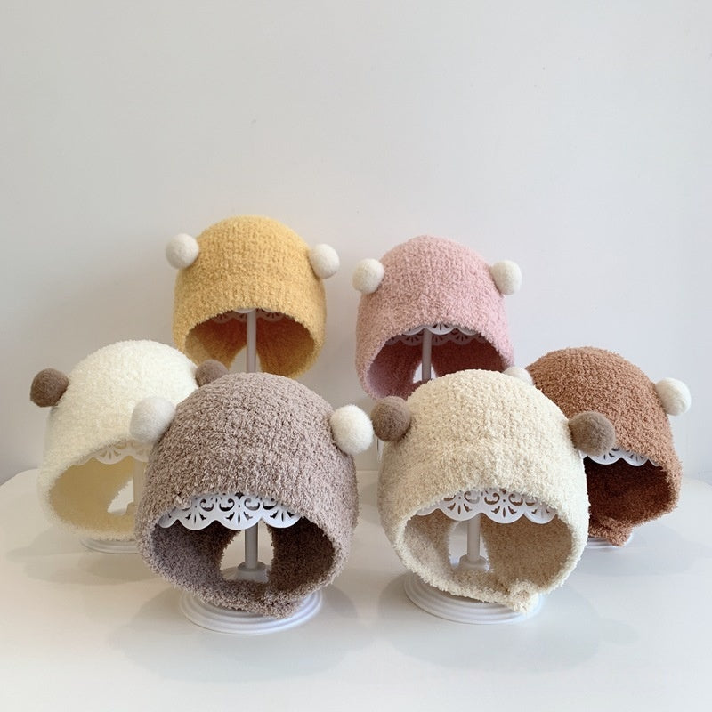 【HAT】ダブルポンポンニット帽子SK101623