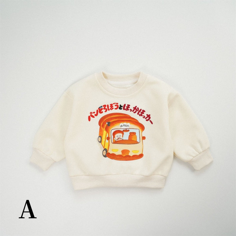 【BABY&KID】パンプリントスウェットSK101548