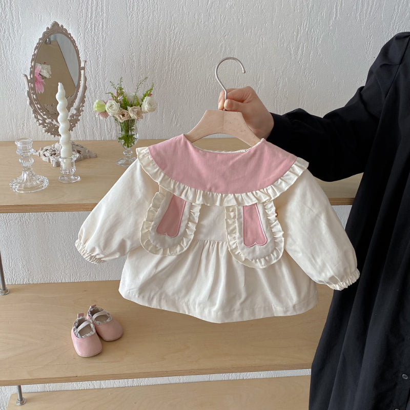 【BABY&KID】かわいいうさ耳アウターSK092321