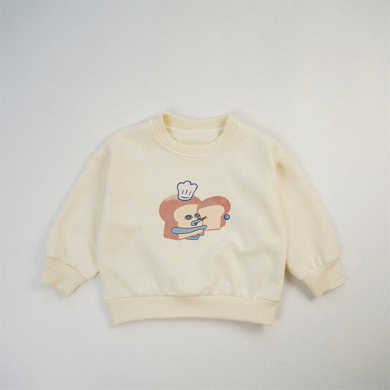 【BABY&KID】トーストプリントスウェットSK101550