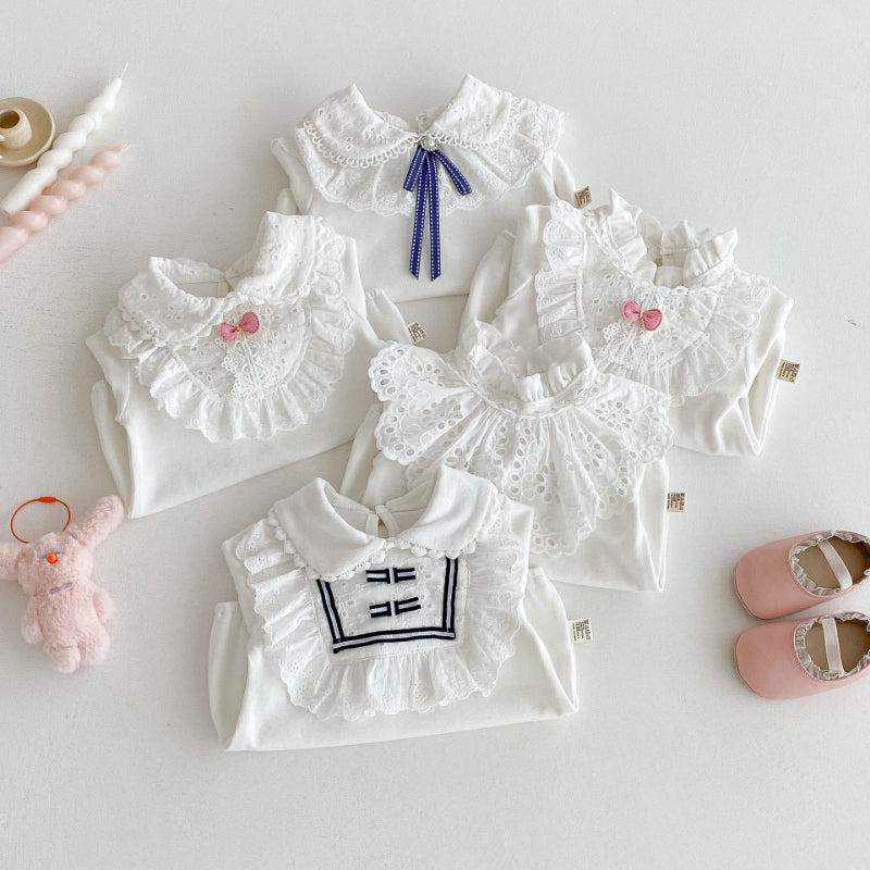 【BABY】レースフリル付きTシャツSK092422