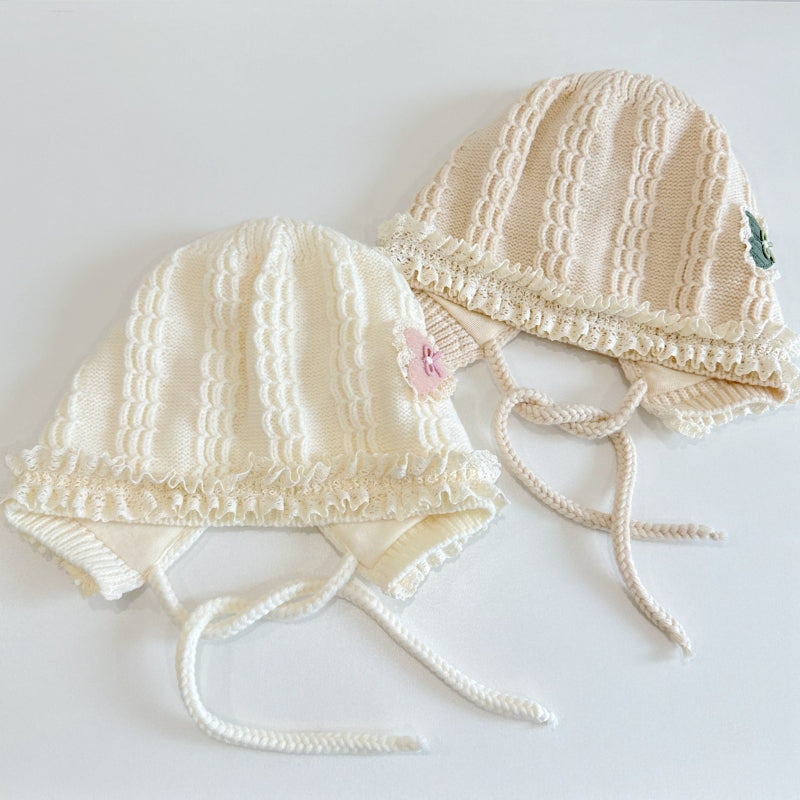 【HAT】ハートレースベビーボンネットSK101614