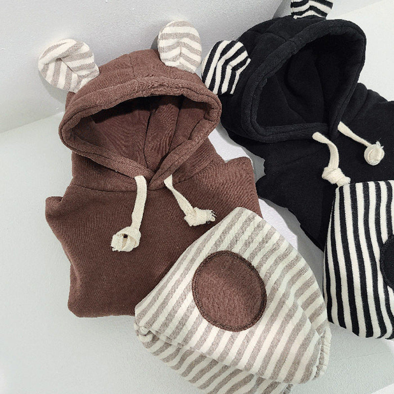 【BABY&KID】オシャレカジュアルフーディ&ボトムスSK012813