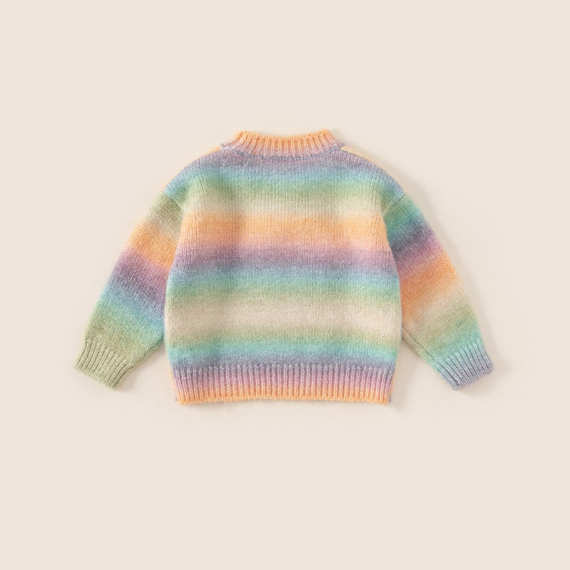 【BABY&KID】カラーポンポンニットセーターSK101837