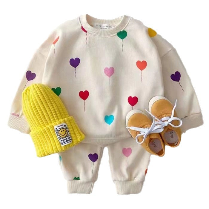 【BABY&KID】バルーン柄セットアップSK030316