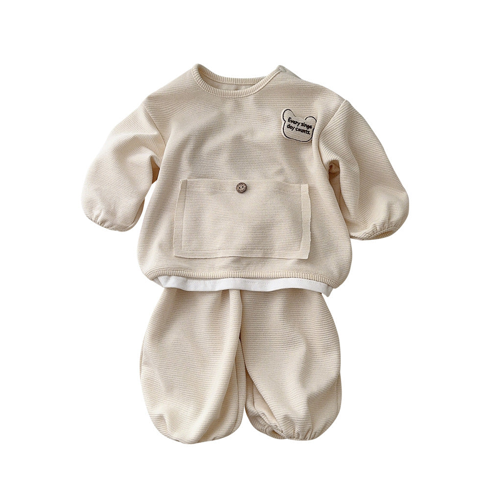 【BABY】カジュアルポケット付きセットアップSK11554