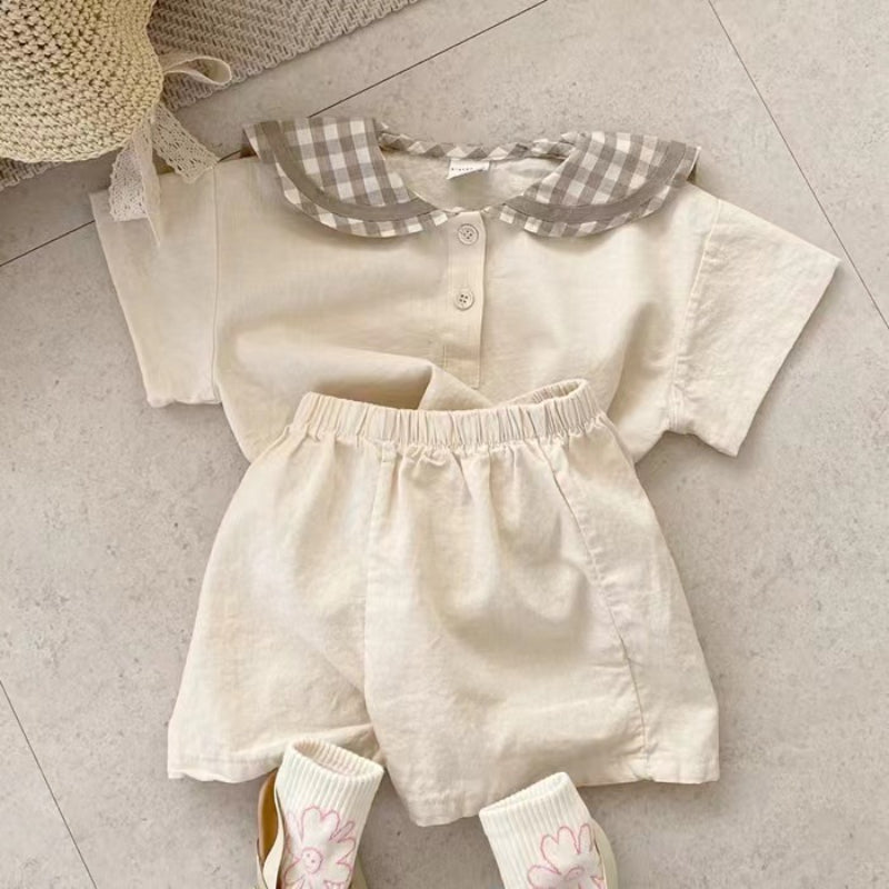 【BABY&KID】夏新作 セーラー風セットアップSK071721