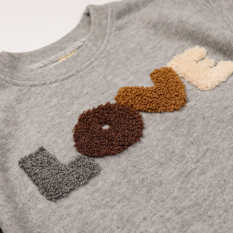 【BABY&KID】英字刺繍セットアップSK030307