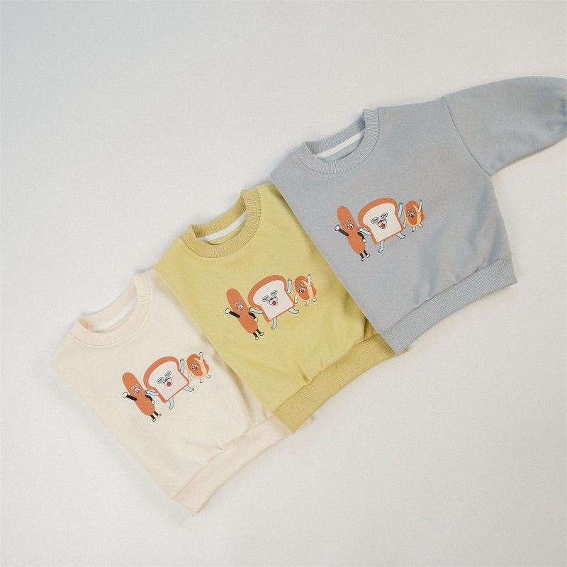 【BABY&KID】キャラクターパンプリントスウェットSK101553