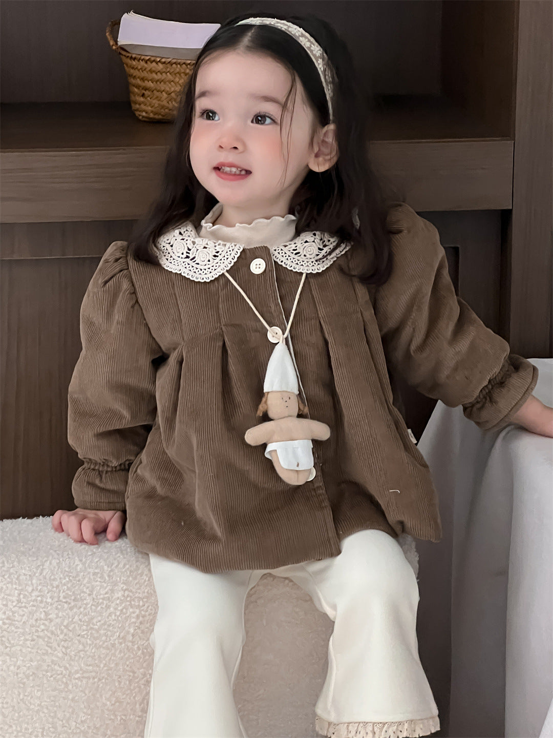 【BABY&KID】プリンセス暖かいアウターSK021507
