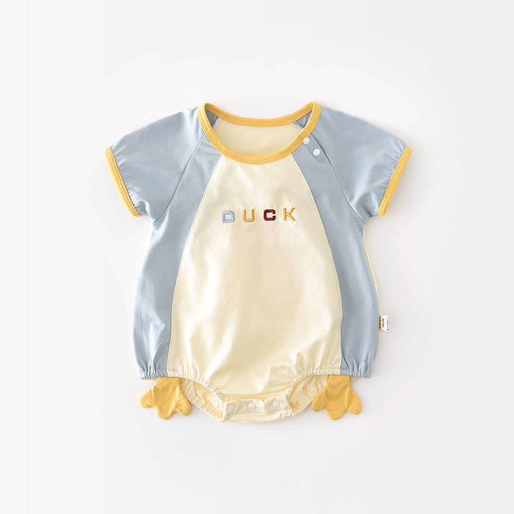 【BABY】夏新作 可愛いDUCKロンパースSK070807