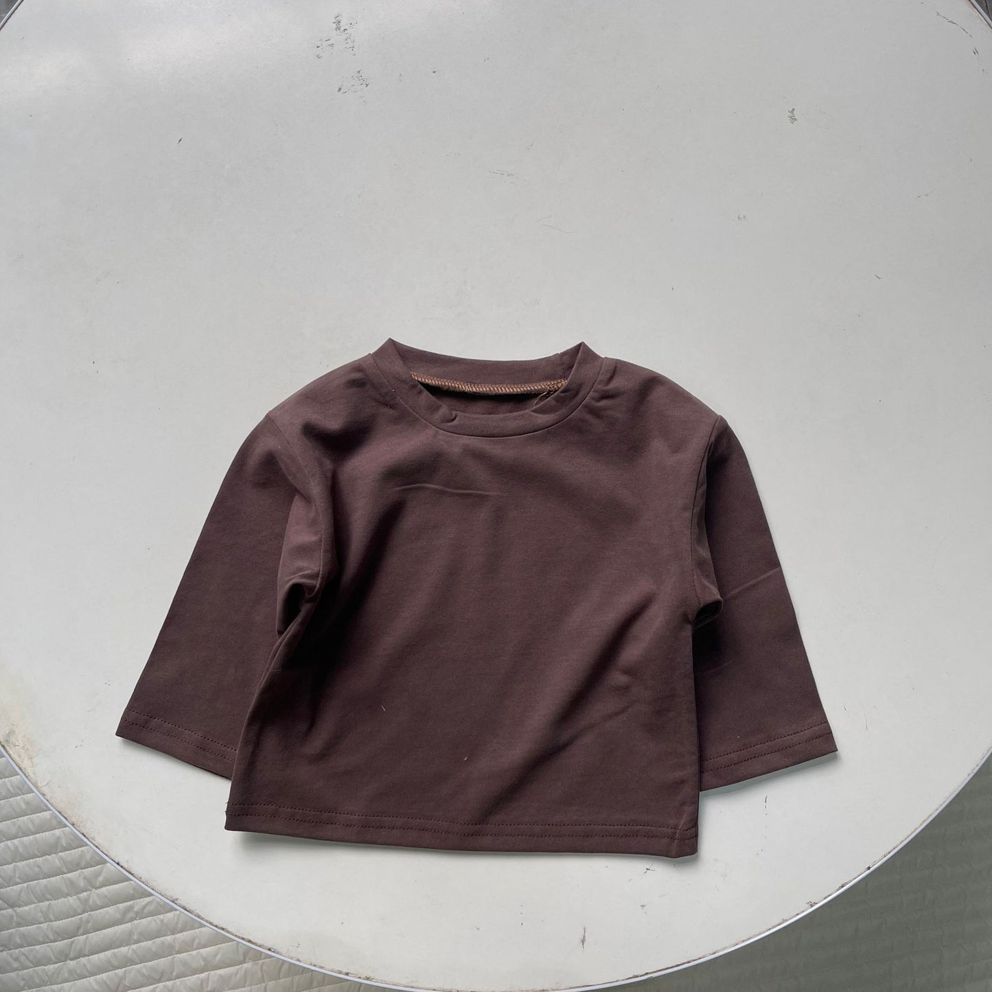 【BABY&KID】無地シンプルトップスAK012823