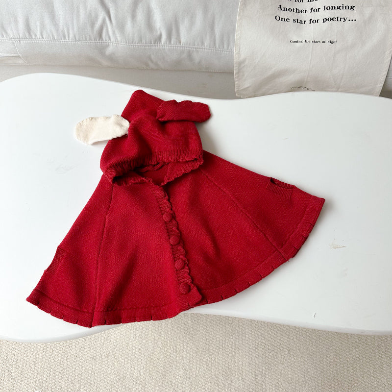 【BABY&KID】うさぎマントSK101450