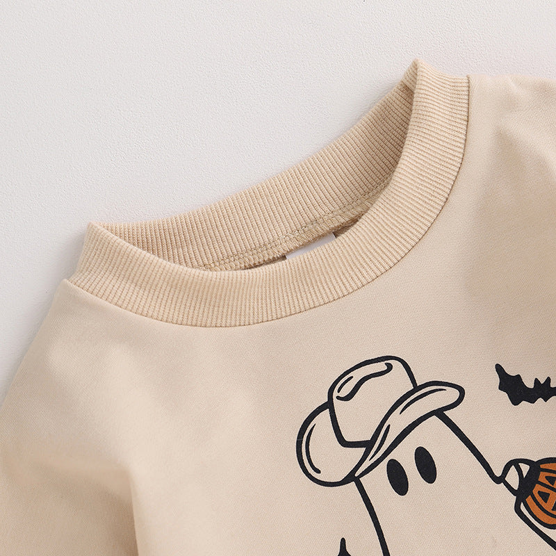 【BABY】パンプキン&バットプリントロンパースSK102003