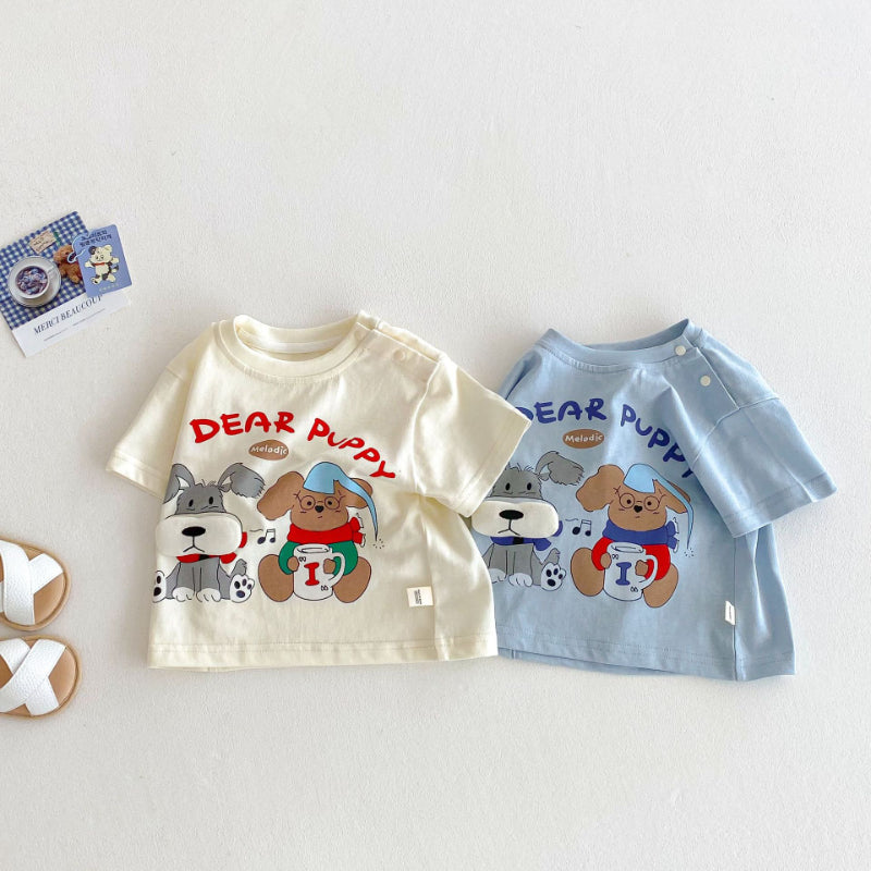 【BABY&KID】夏新作 HIDEARPUPPY可愛いTシャツSKO71209
