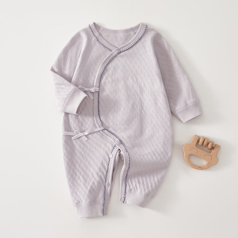 【BABY】北欧風フリルやわらかカバーオールSK102605