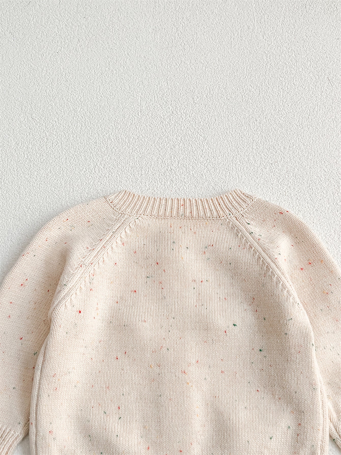 【BABY】レトロポンポン付きカーディガン、サロペットSK022708