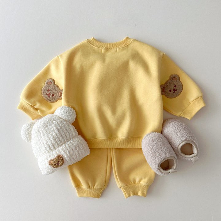 【BABY&KID】カジュアルクマセットアップSK030309