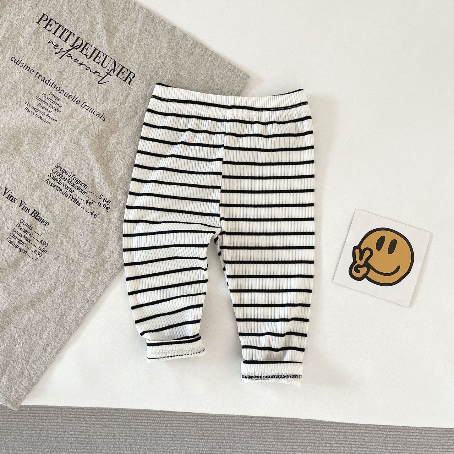 【BABY】シンプルリブレギンス 全7種類SK052304