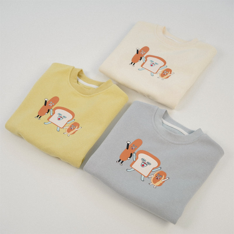 【BABY&KID】キャラクターパンプリントスウェットSK101553
