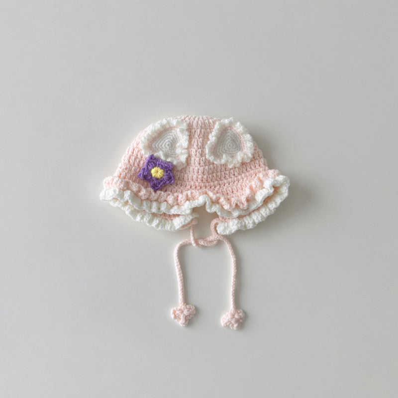 【HAT】かわいい手編みニット帽子SK101633