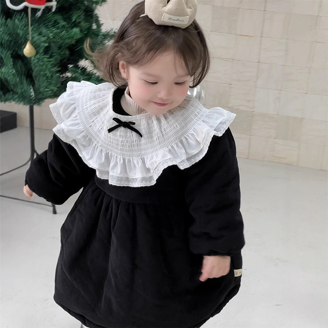 【BABY&KID】プリンセス蝶結び付きワンピースSK021513