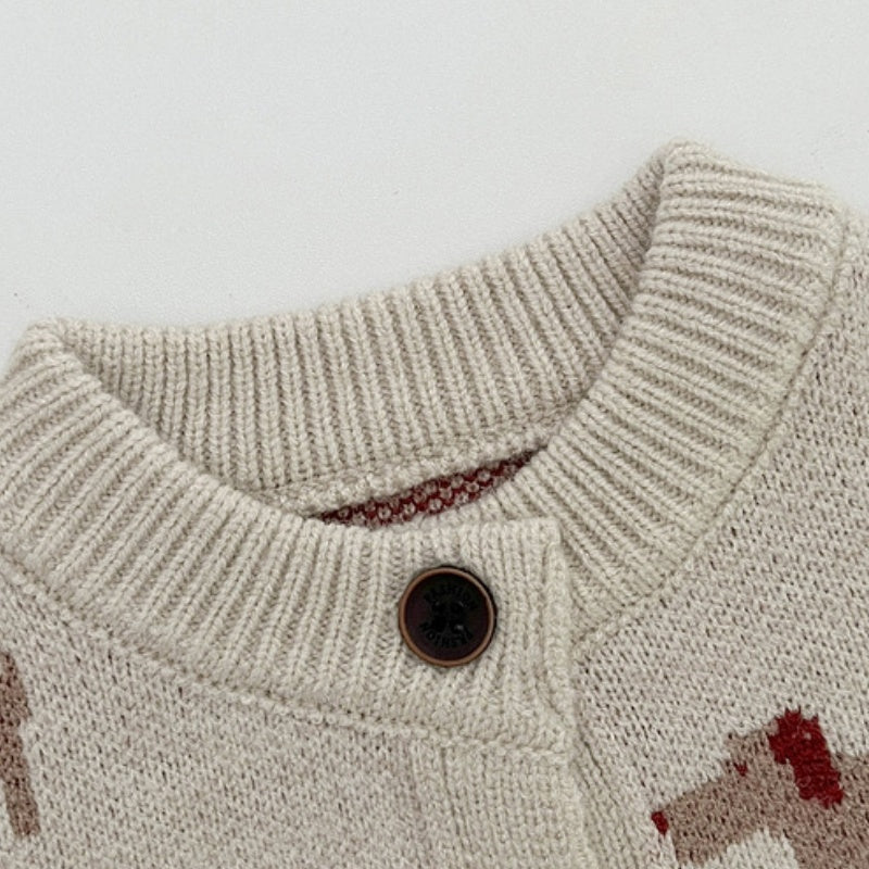 【BABY&KID】カートゥーンニットカーディガンSK101819