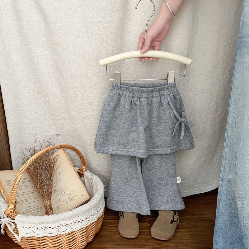 【BABY&KID】フェイクレイヤードベルパンツSK102332