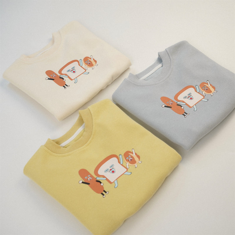 【BABY&KID】キャラクターパンプリントスウェットSK101553