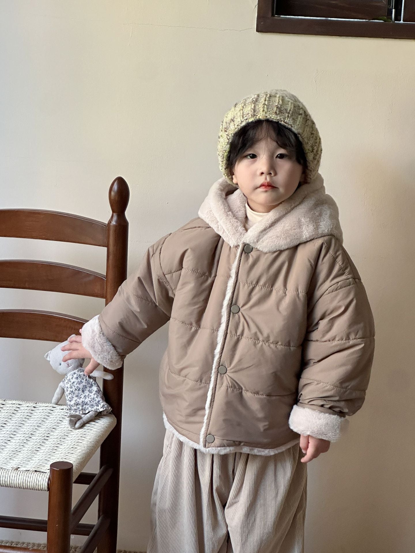 【BABY&KID】裏起毛防寒ジャケットSK012619