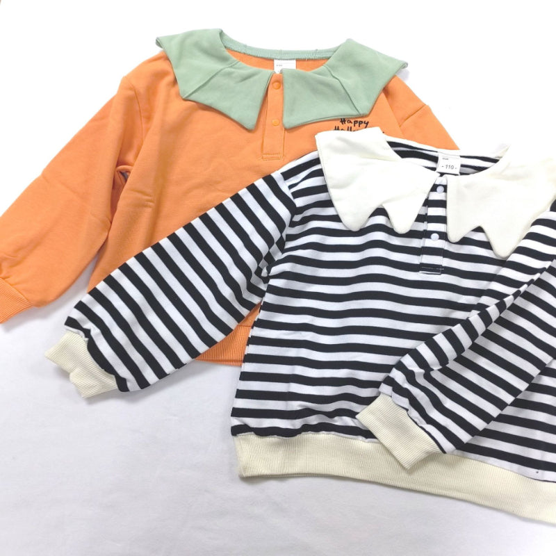 【BABY&KID】ハロウィンゴーストパンプキントップスSK102025
